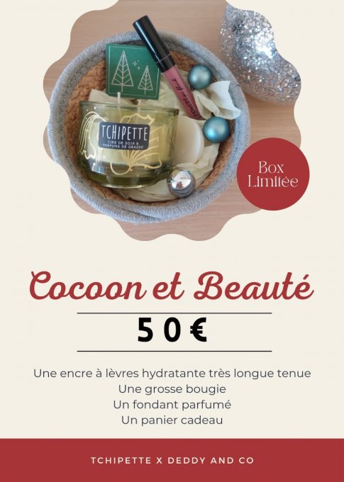 panier cadeau cocoon et beauté