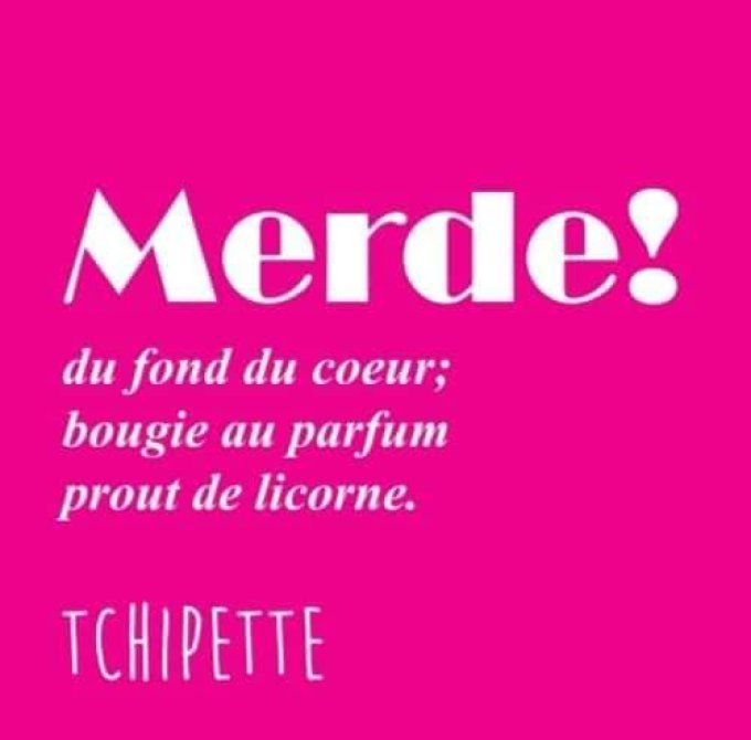 Bougie colorée parfum Prout de Licorne