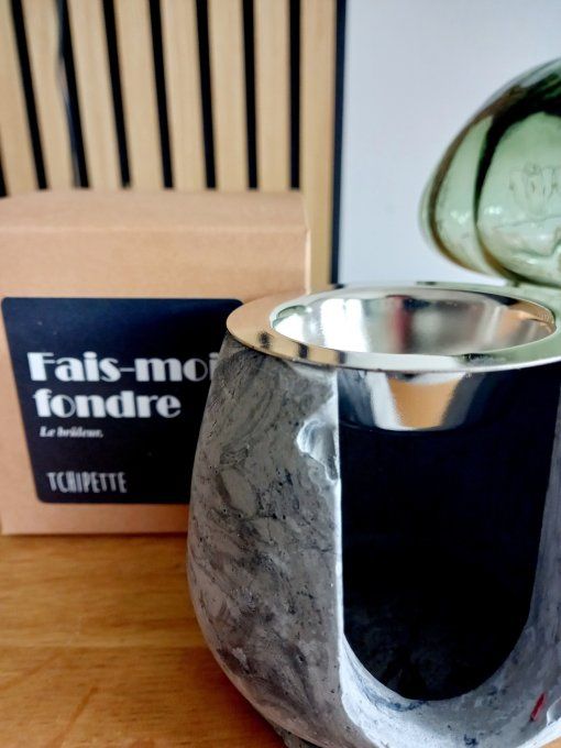 Brûleur en béton avec 5 fondants (mix de parfums)