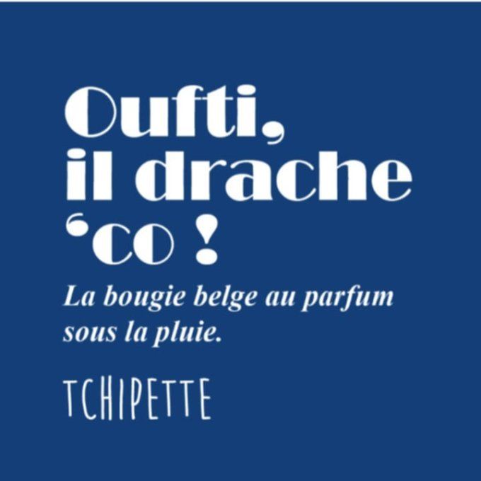 Bougie colorée parfum Sous la pluie