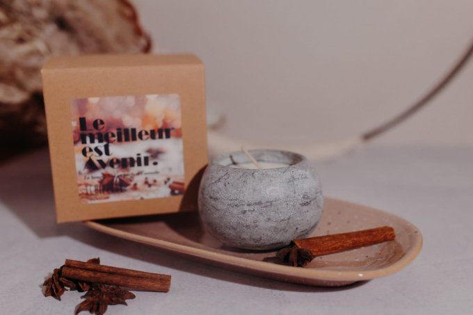 bougie parfum cannelle